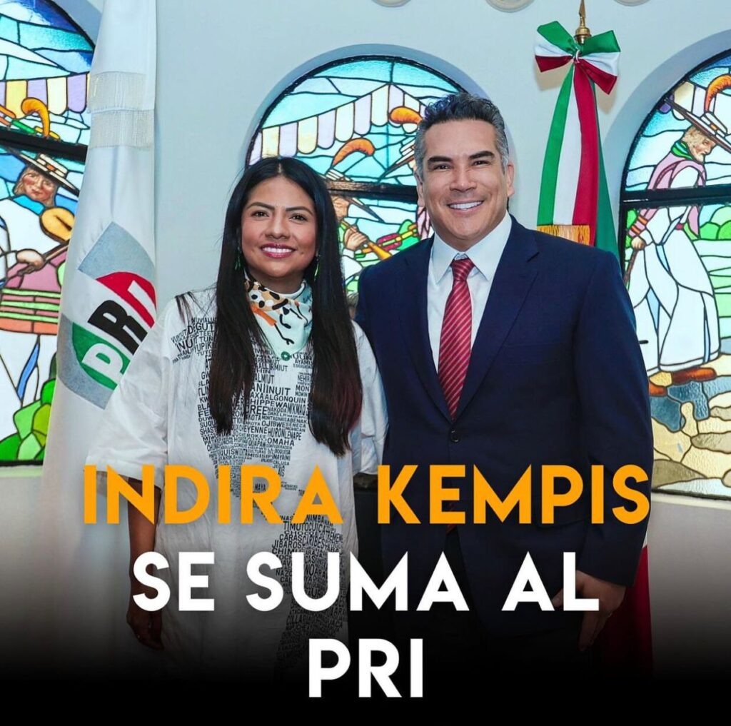 Indira Kempis Se Une Al PRI