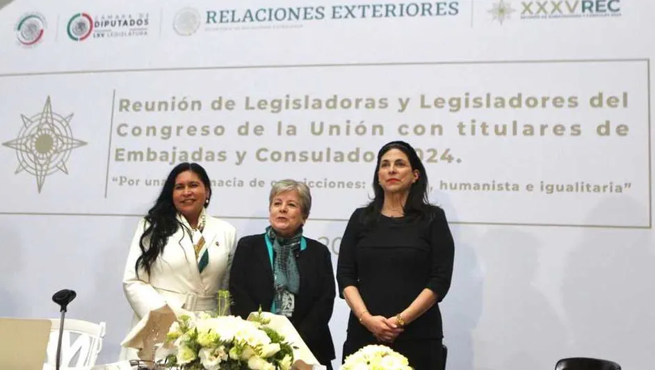 Reunion embajadores-ciudad-mexico- Foto: @SRE_mx