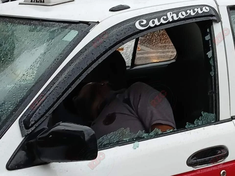 Taxista asesinado a balazos