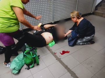 Hombre baleado en el Metro Garibaldi tras resistirse a un asalto