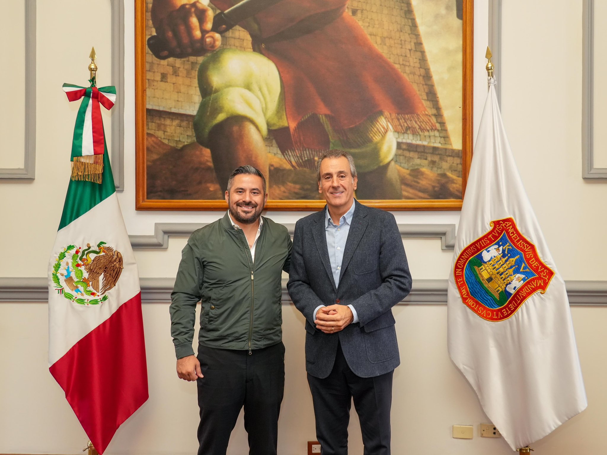 El Alcalde Pepe Chedraui se Reúne con Adán Domínguez