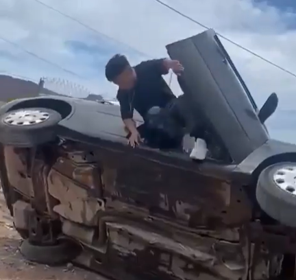 Hombre muere aplastado por auto fuera de control en Guaymas