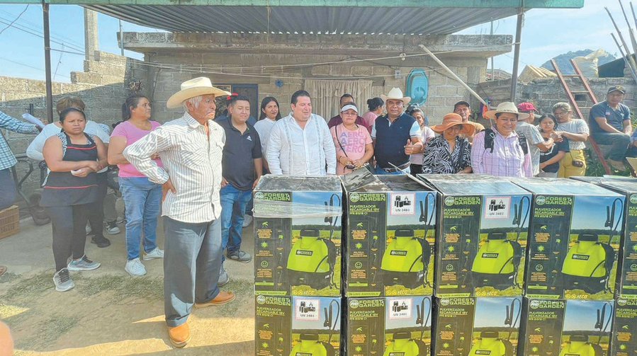Sedagro impulsa el campo en Morelos con entrega de insumos