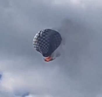 Hombre muere tras caer de globo aerostático durante festival en Zacatecas