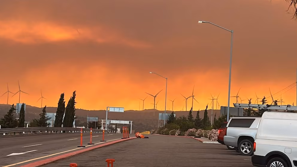 Incendios intensifican la crisis ambiental en Mexicali